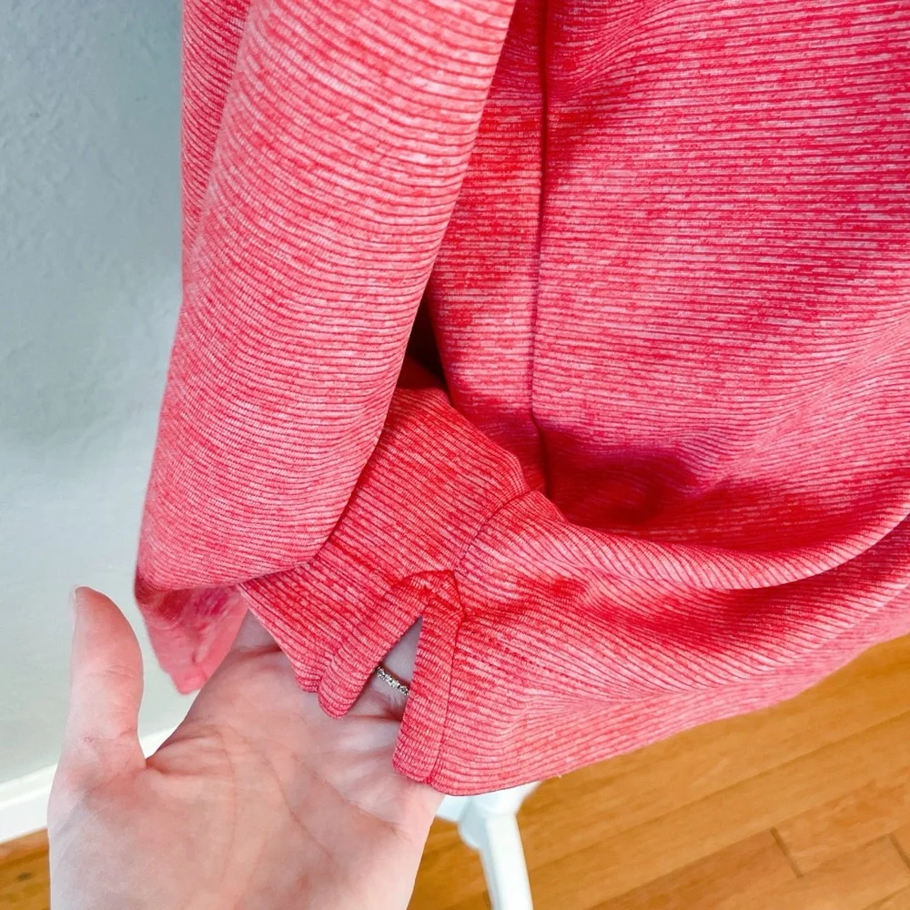 FootJoy red mens Quarter-Zip Performance Pullover – Women’s XL - Picture 5 of 9